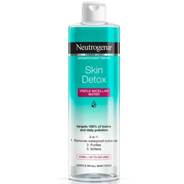 ميسلار واتر انواع پوست Skin Detox نیتروژنا 400 ميل