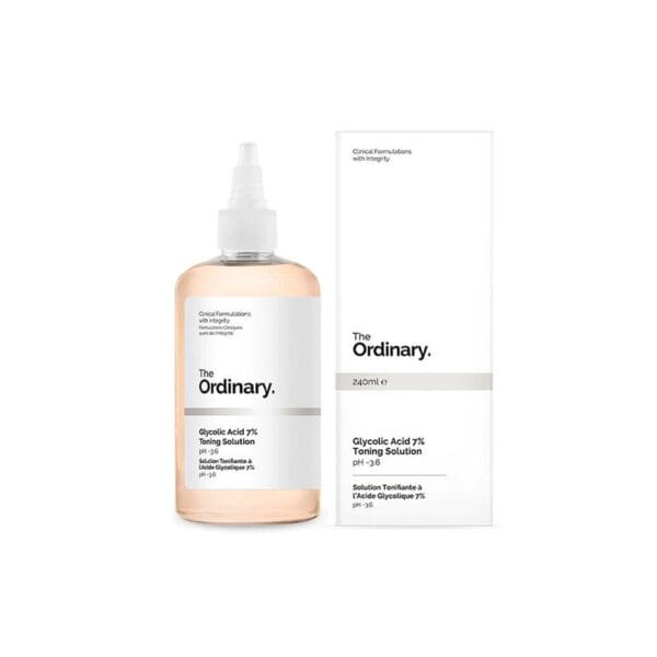 تونر روشن کننده گلایکولیک اسید 7% اوردینری حجم 240 میلی‌لیتر